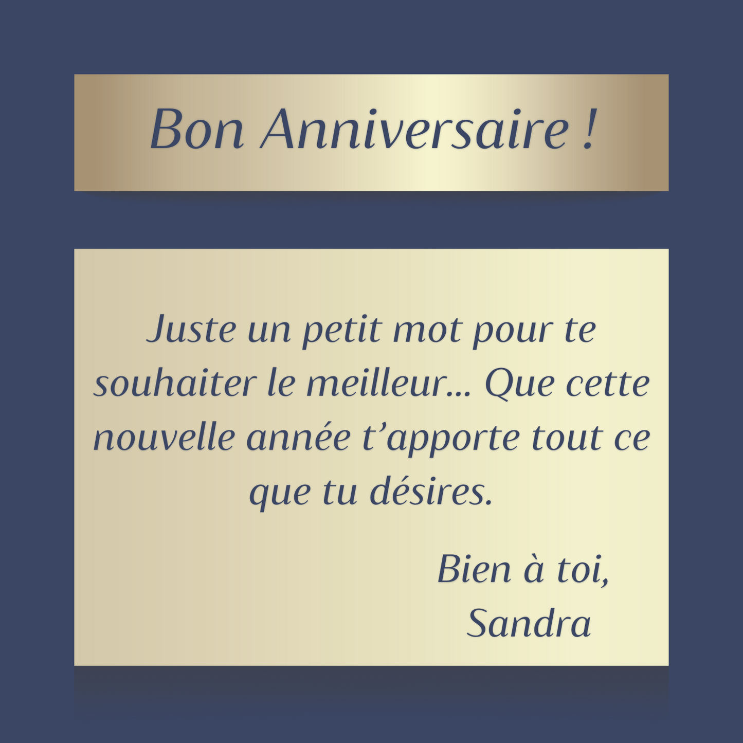 Éclat de Voeux