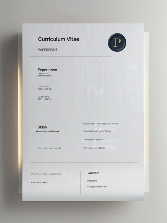 Impression CV